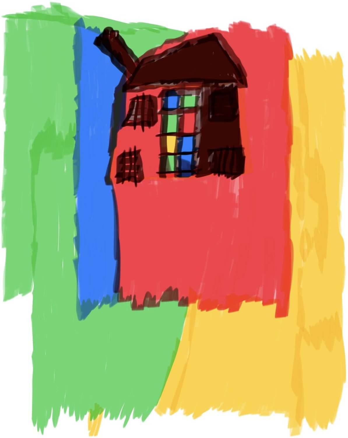 House with colors